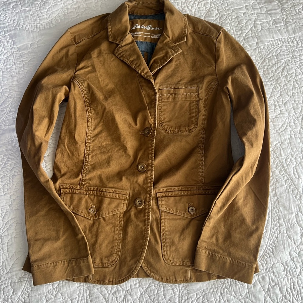 Brown Button-Up Jacket - image 1